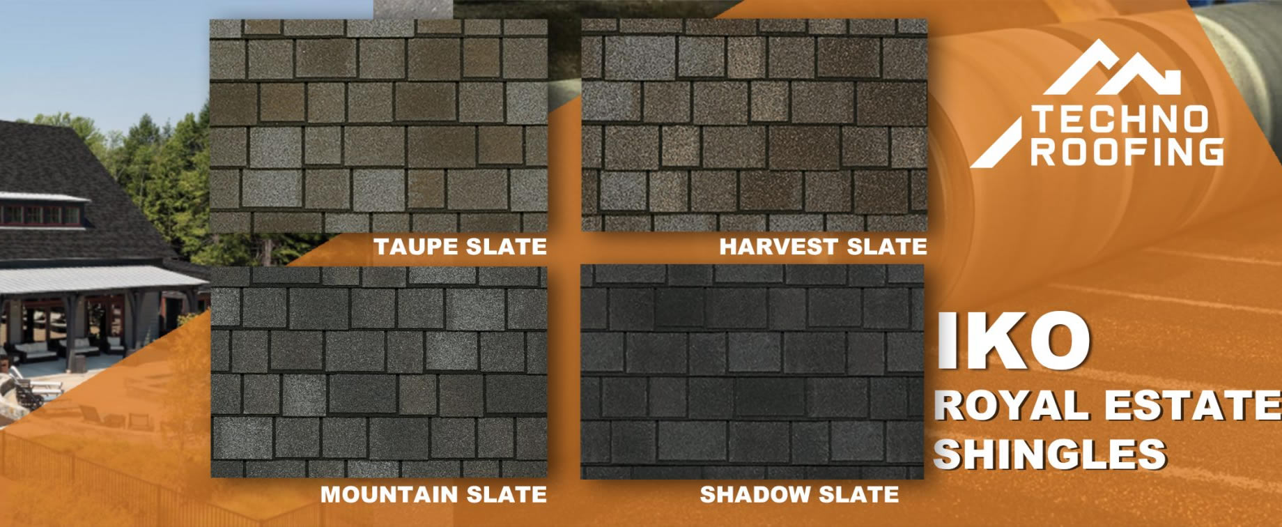 IKO Royal Estate roofing shingles
